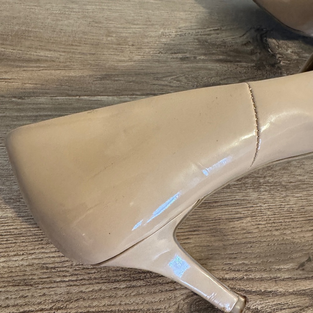 Comfort Plus Nude Heels - Picture 3 of 4